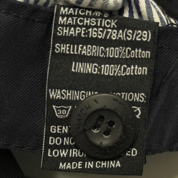 Matchstick Cargo Pants Mens 29x31 Black Grunge Skater Y2K Gorpcore Utility NEW - Picture 10 of 11